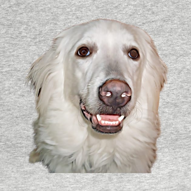 Pretty Great Pyrenees Dog breed by PandLCreations